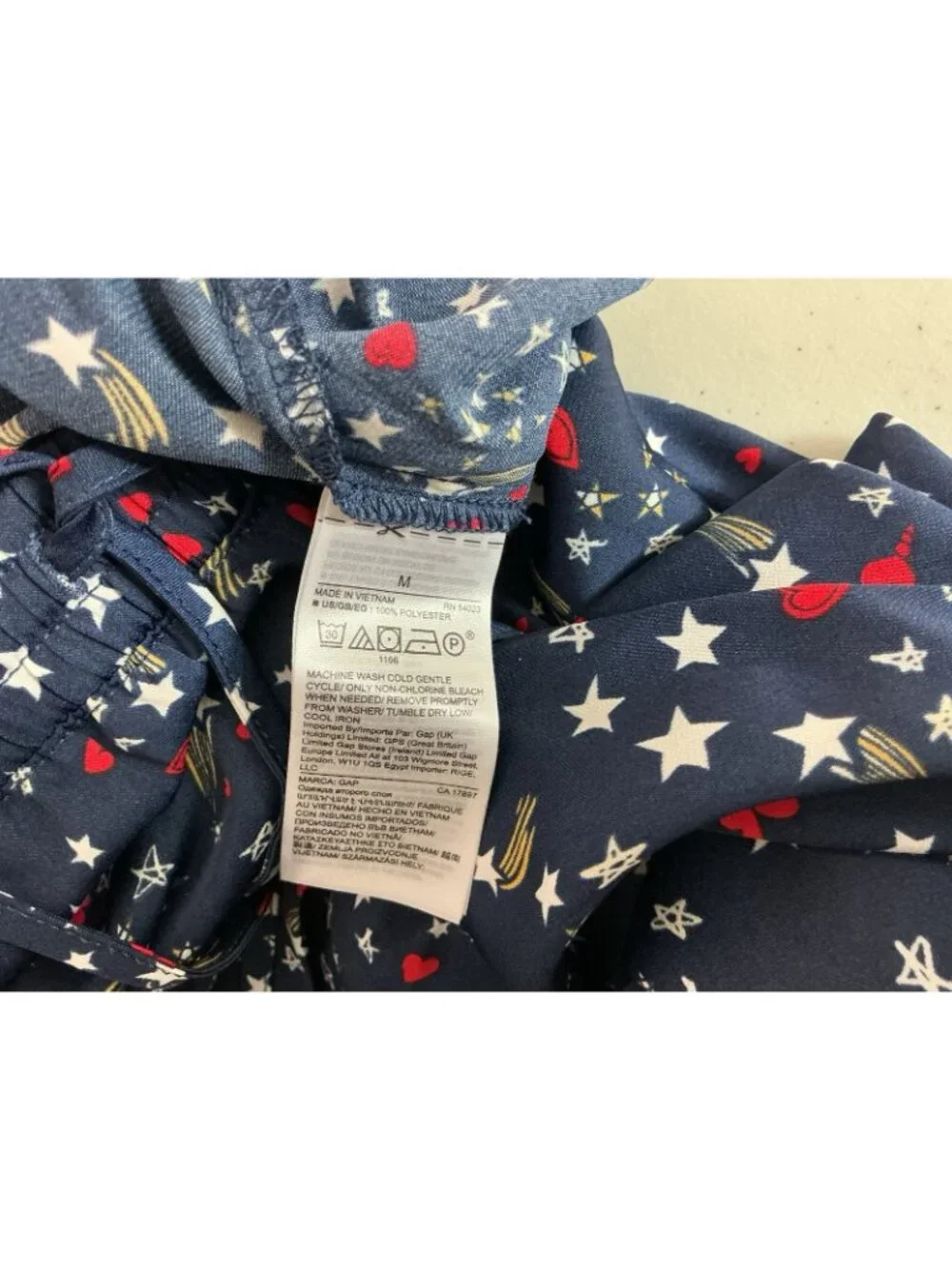 Gap Satin Pajamas Matching Set Womens Medium New